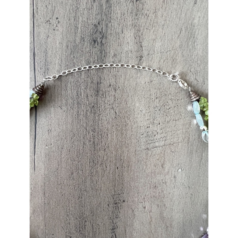 Multi-Color Bead Necklace - Picture 3 of 3